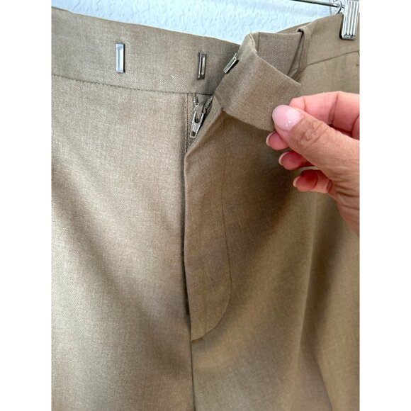 Perry Ellis Mens Tan Dress Pants Size 38x32 - Picture 3 of 6